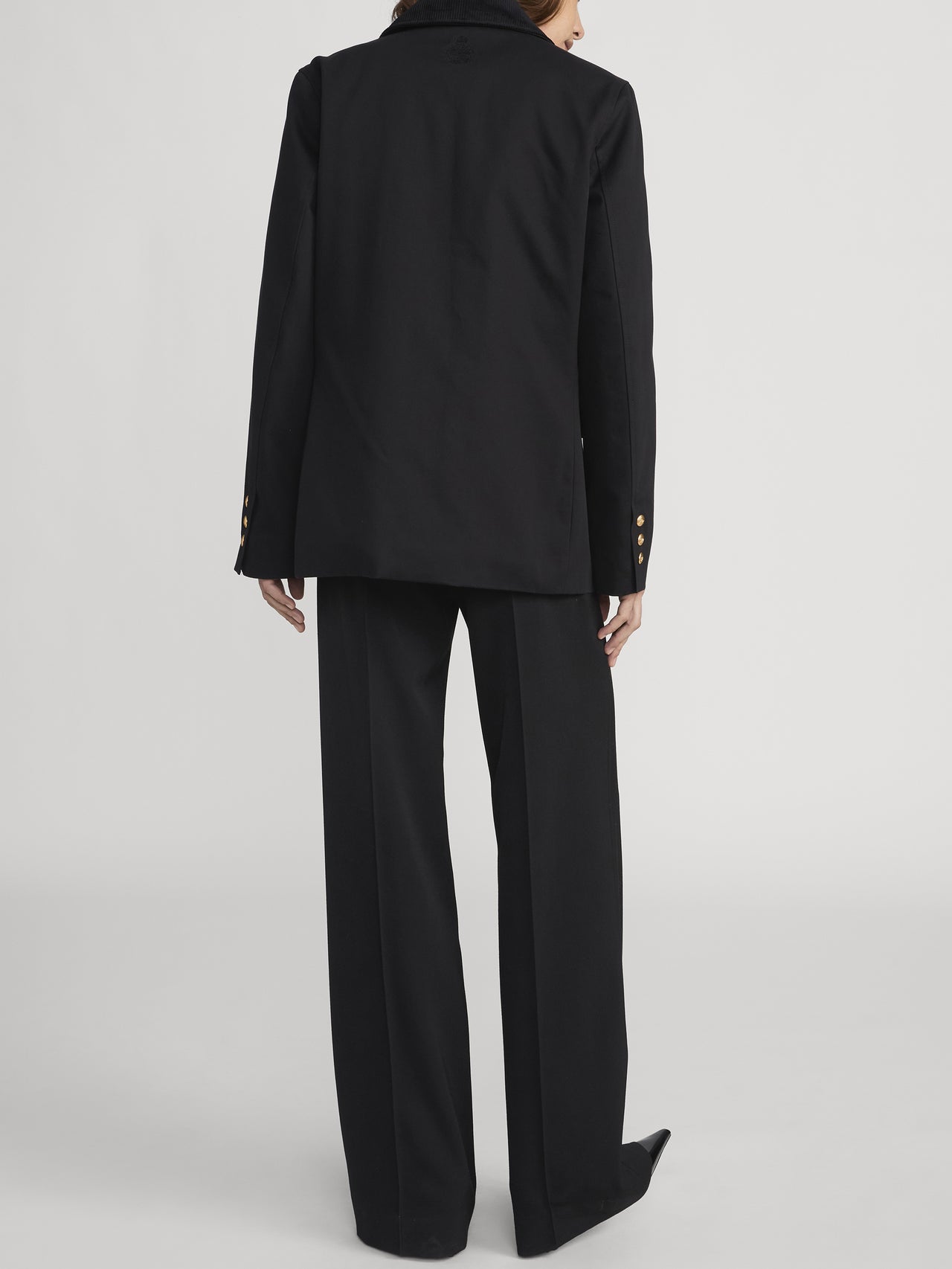 Ritz Jacket back On Model 