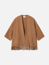 The Fringe Coat -- Camel
