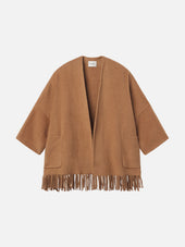 The Fringe Coat -- Camel