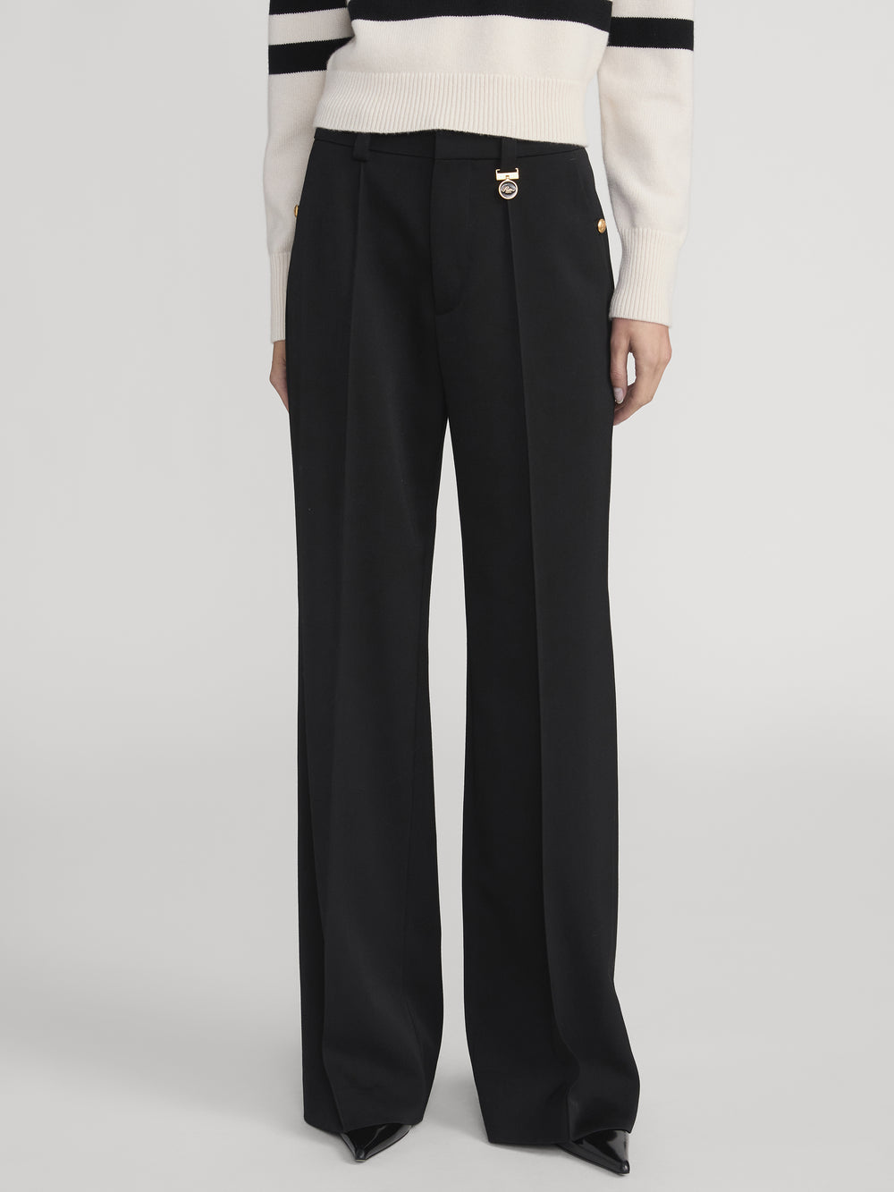 Ritz Pant Front Crop On Model 