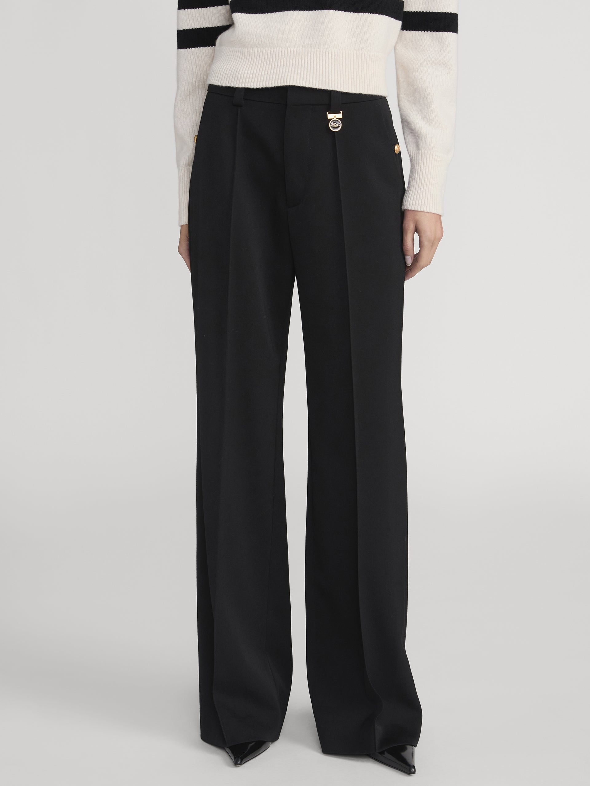 Ritz Pant Front Crop On Model 