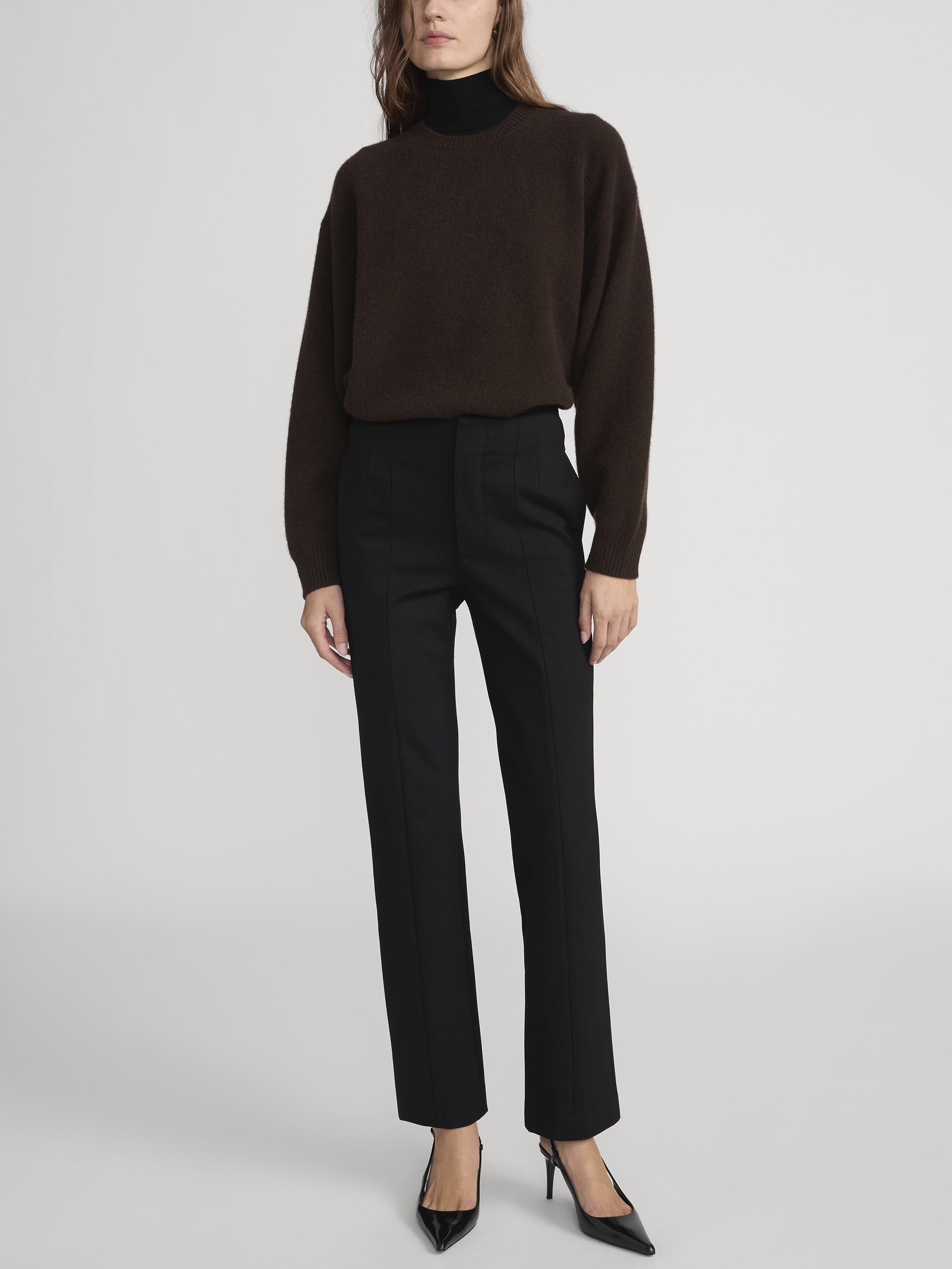 THE SLEEK TROUSER BLACK