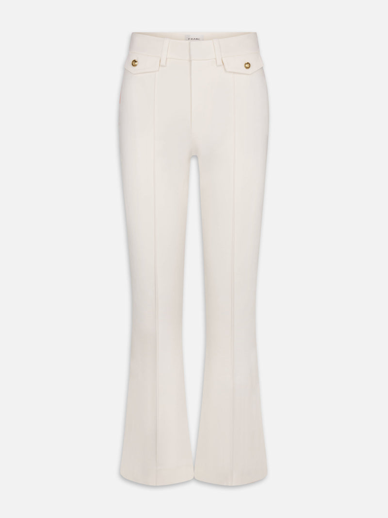 The Reboot Crop Trouser -- Cream