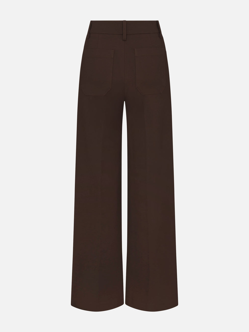 The Pixie Slim Palazzo Trouser Modernist Pocket -- Americano