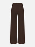 The Pixie Slim Palazzo Trouser Modernist Pocket -- Americano