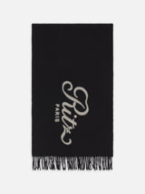 The Ritz Wool Scarf -- Black