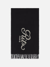 The Ritz Wool Scarf -- Black