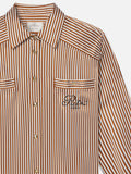 Ritz Stripe Pajama Shirt Front Shot 