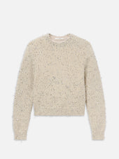 The Tinsel Sweater -- Cream Multi