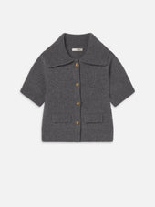 The Doll Cardi -- Charcoal Heather