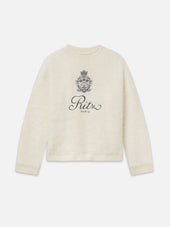 The Ritz Cashmere Glow Sweater -- Cloud