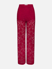 The Lace Pant -- Deep Ruby