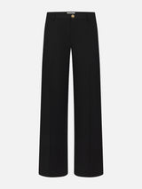 The Low Trouser -- Black Shadow Stripe