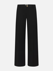 The Low Trouser -- Black Shadow Stripe