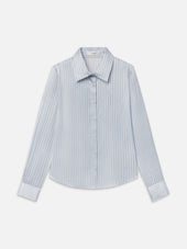 The Office Shirt -- Bay Blue Stripe