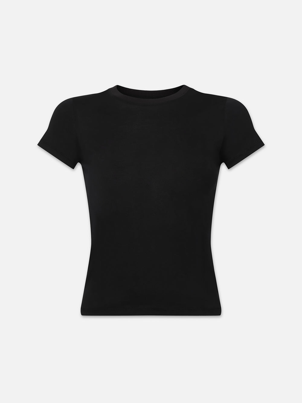 FITTED CREW TEE BLACK FRAME