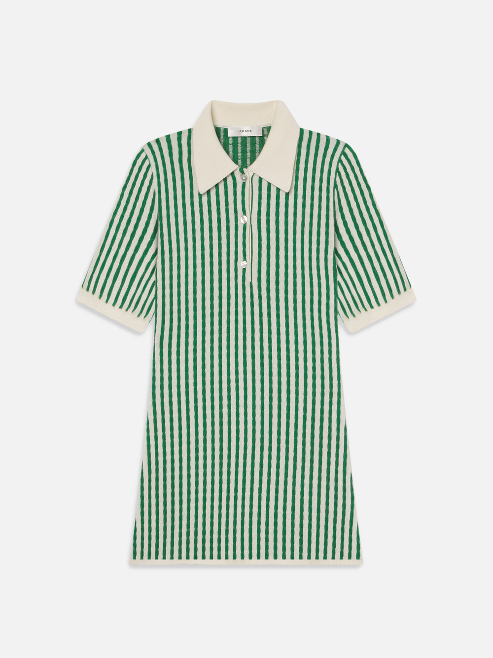 The Cable Polo Dress -- Kelly Green Multi - XXS / KELLY GREEN MULTI The Cable Polo Dress -- Kelly Green Multi - XXS / KELLY GREEN MULTI