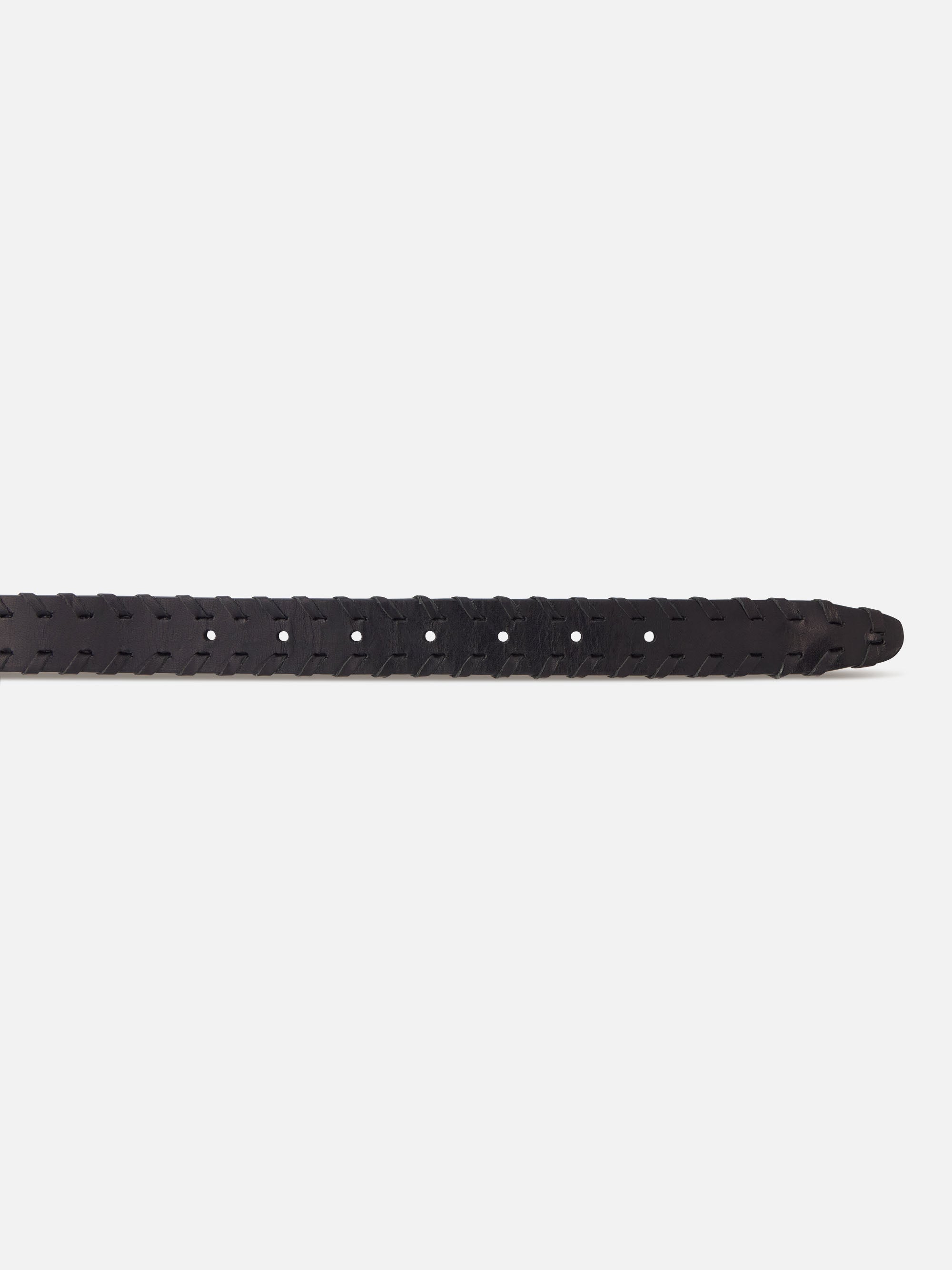 The Whipstitch Belt -- Black