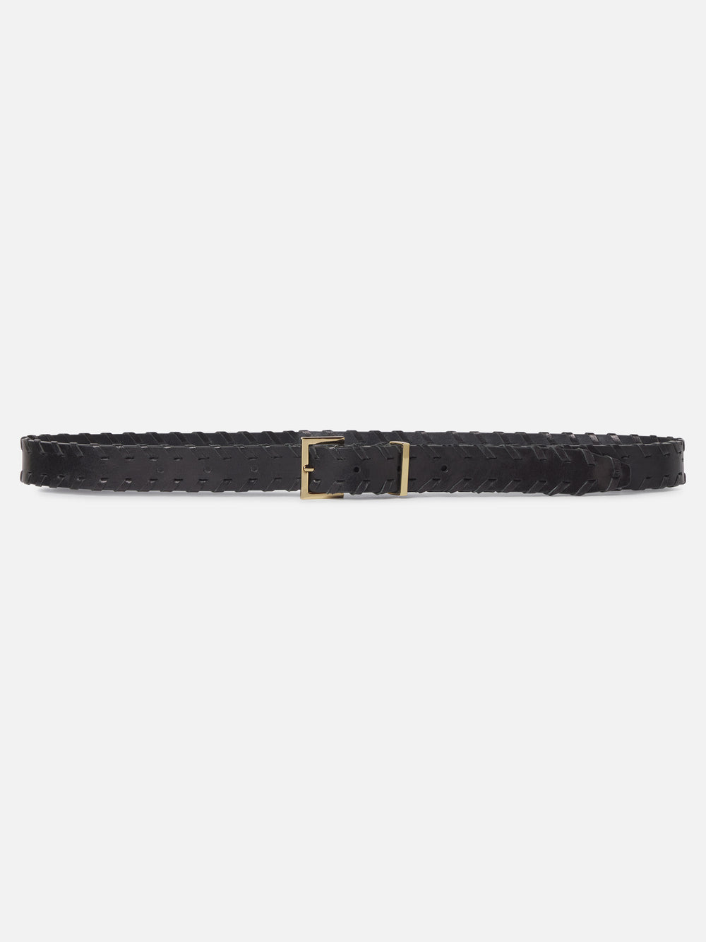 The Whipstitch Belt -- Black