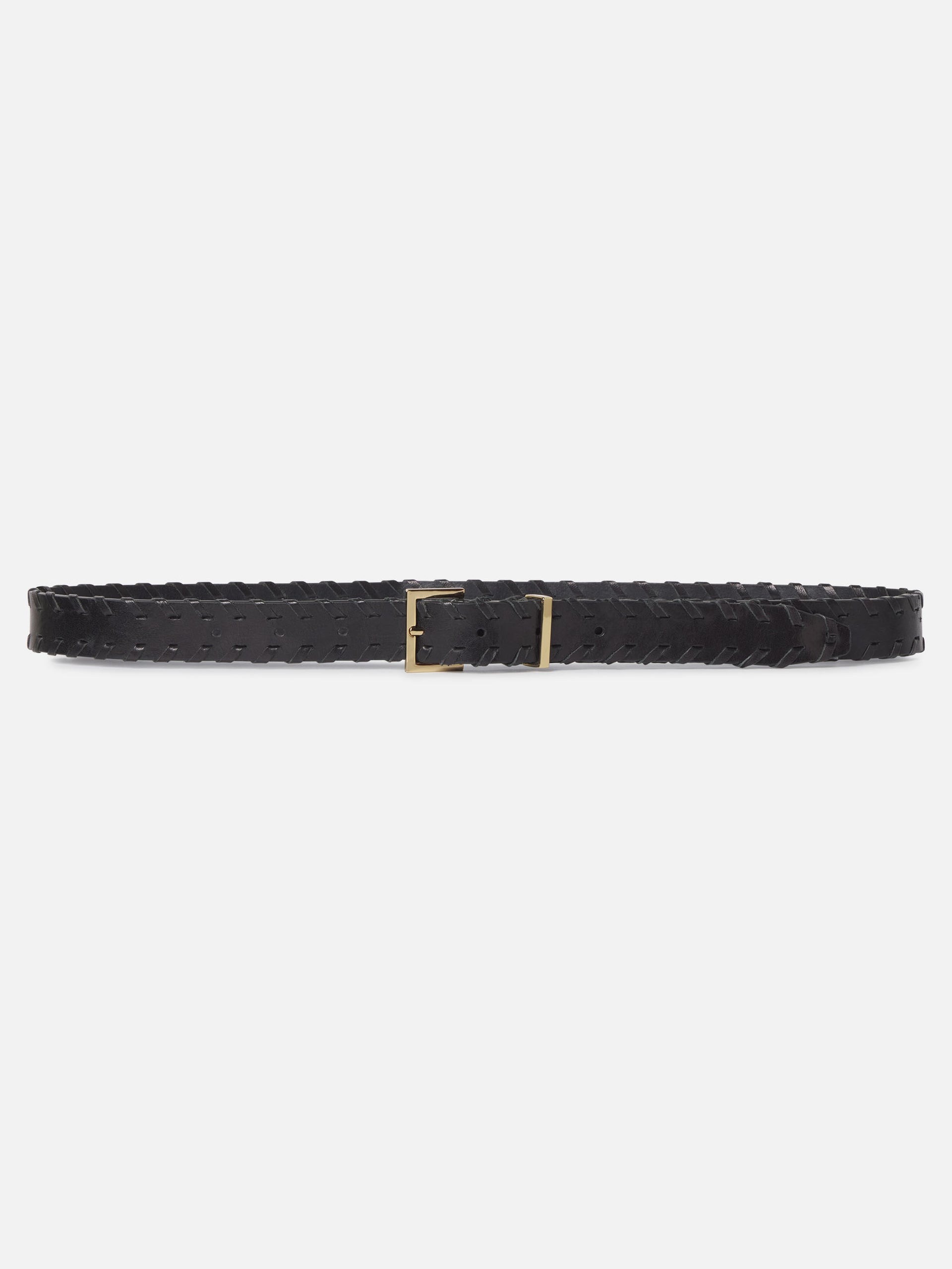 The Whipstitch Belt -- Black