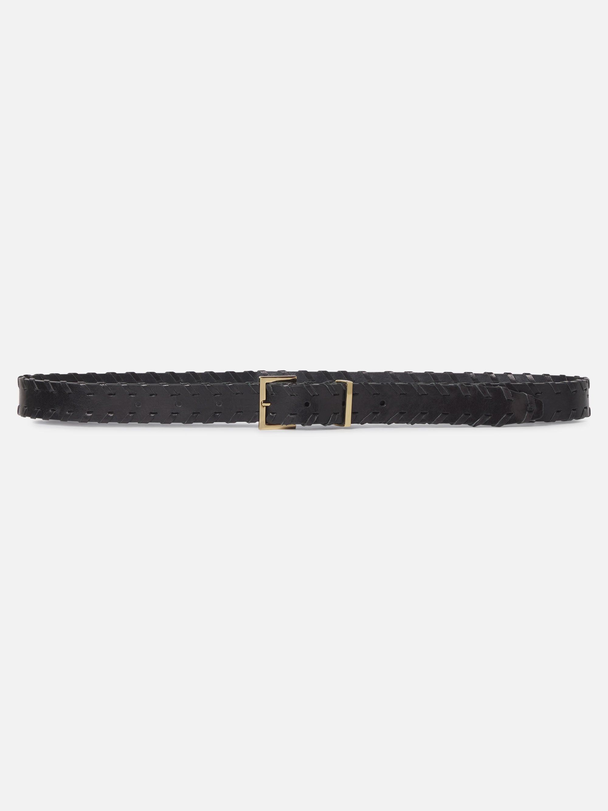 The Whipstitch Belt -- Black