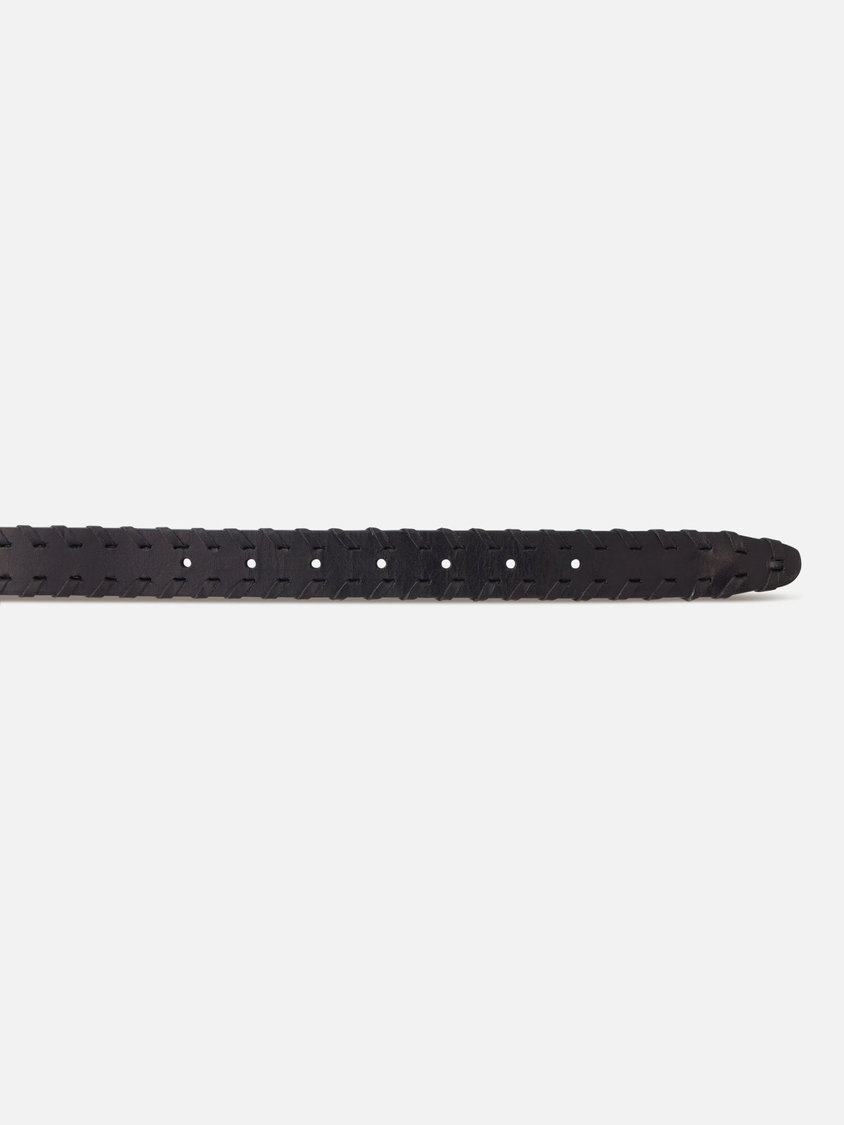 The Whipstitch Belt -- Black