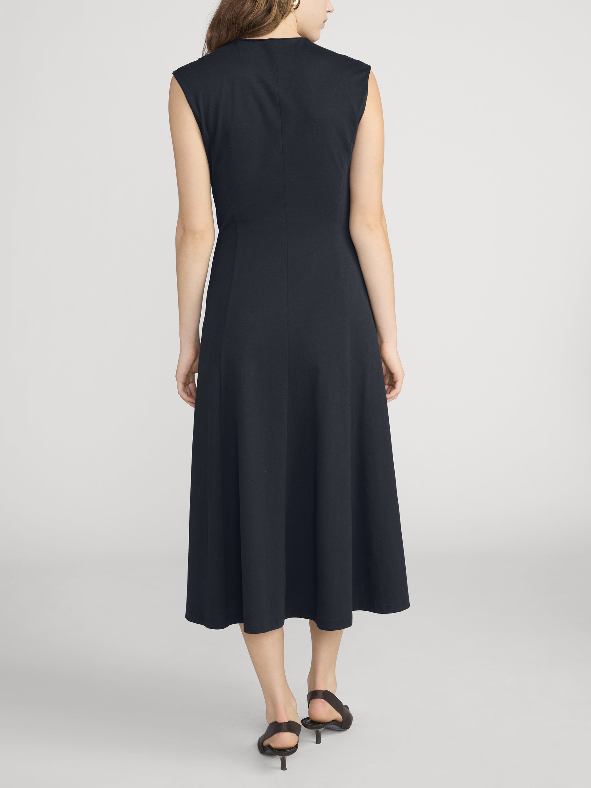 Dress On Model Back 