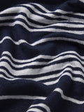 The Striped Polo -- Navy Multi