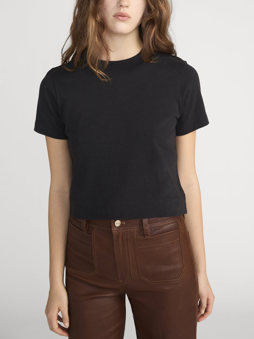 The Boxy Tee -- Black