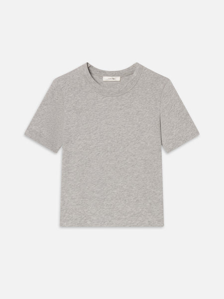 トップス 049 WCC Maltese Cross Tee Heather Gray THE HEATHER BOXY TEE HEATHER GREY