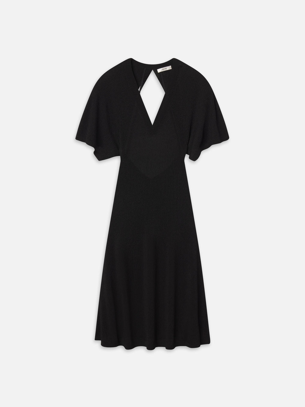 FRAME Women's The Flounce Dress | Black FRAME Women's The Flounce Dress | Black