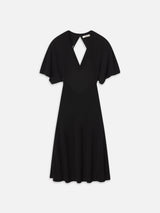The Flounce Dress -- Black