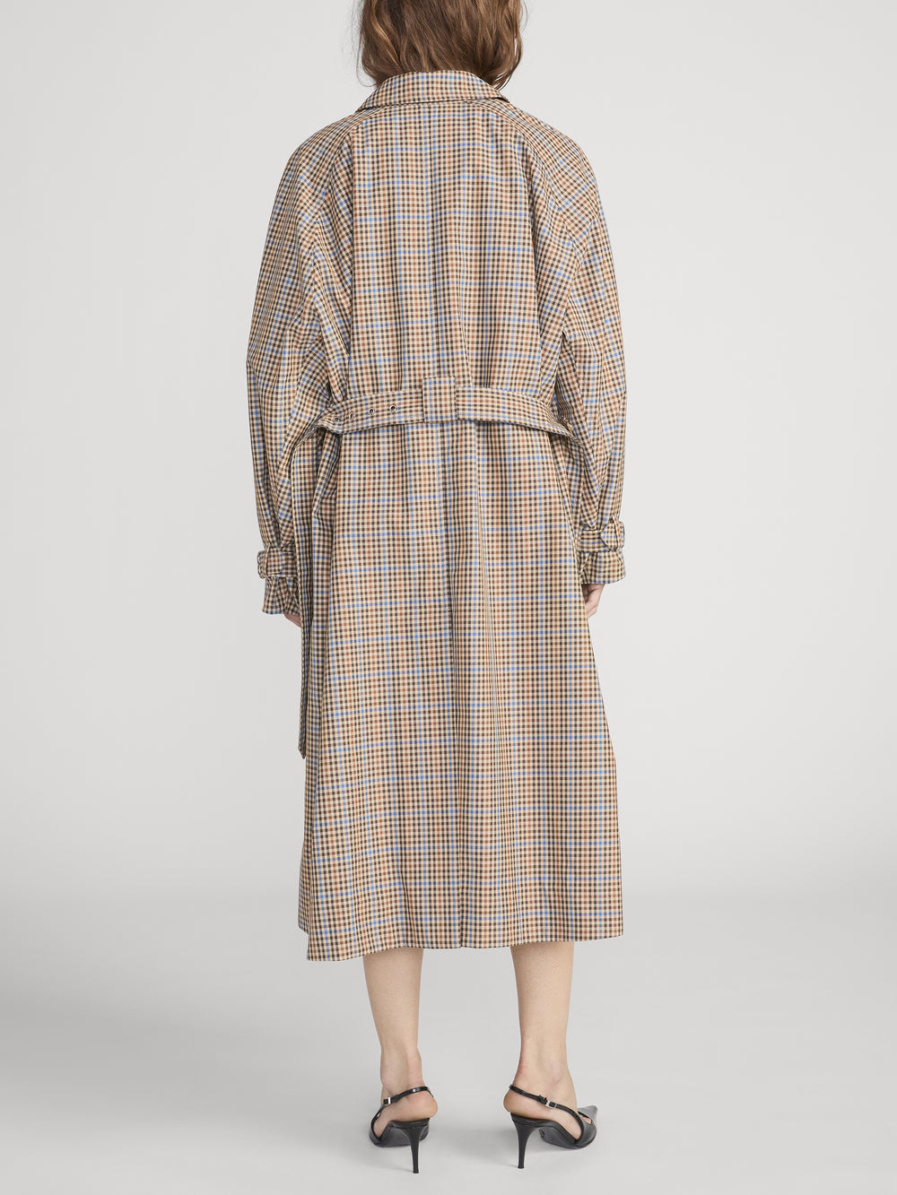 The Plaid Mac Coat -- Mocha Check