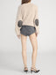 Sweater On Model Back