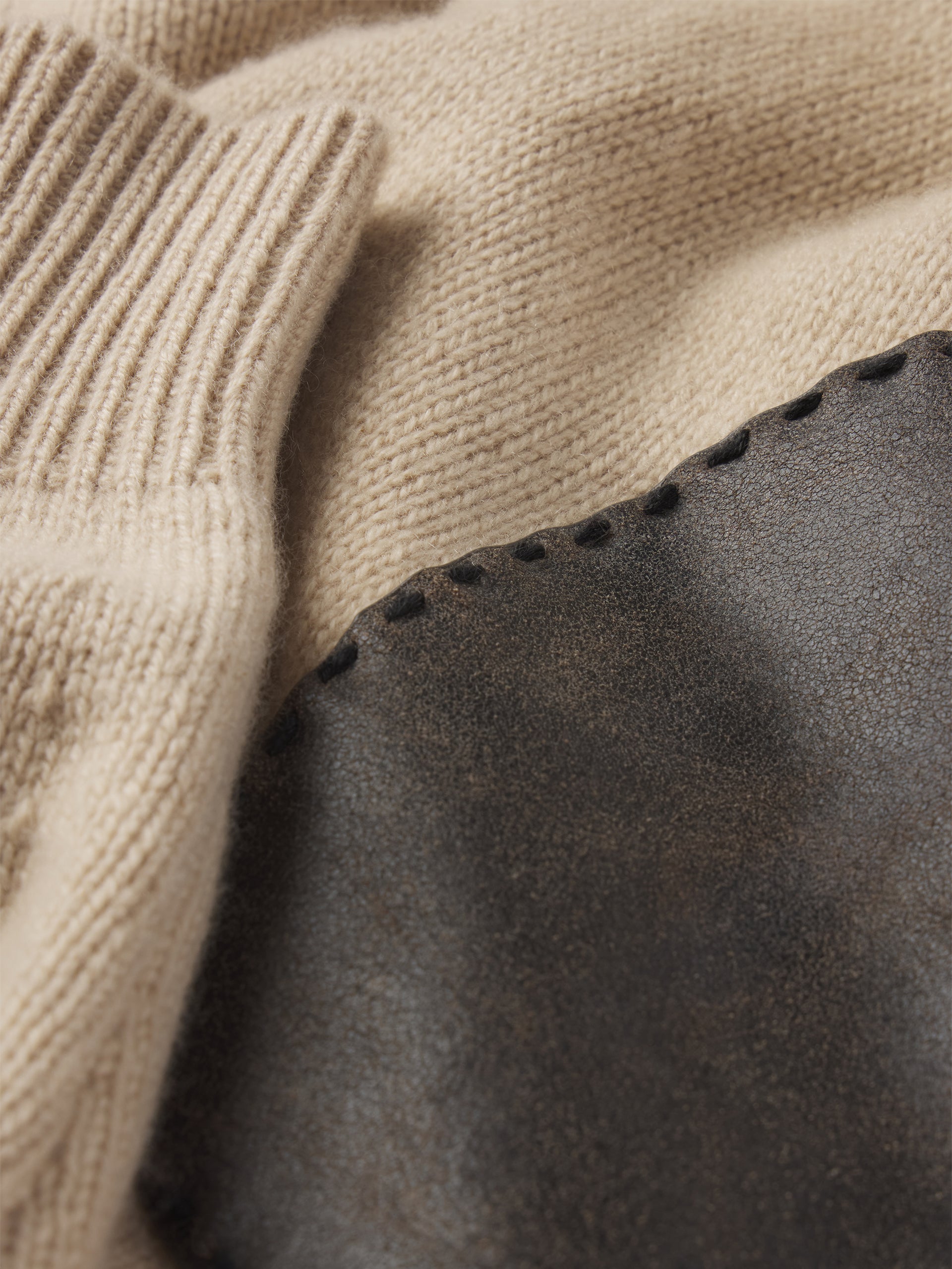 Sweater Fabric Detail 