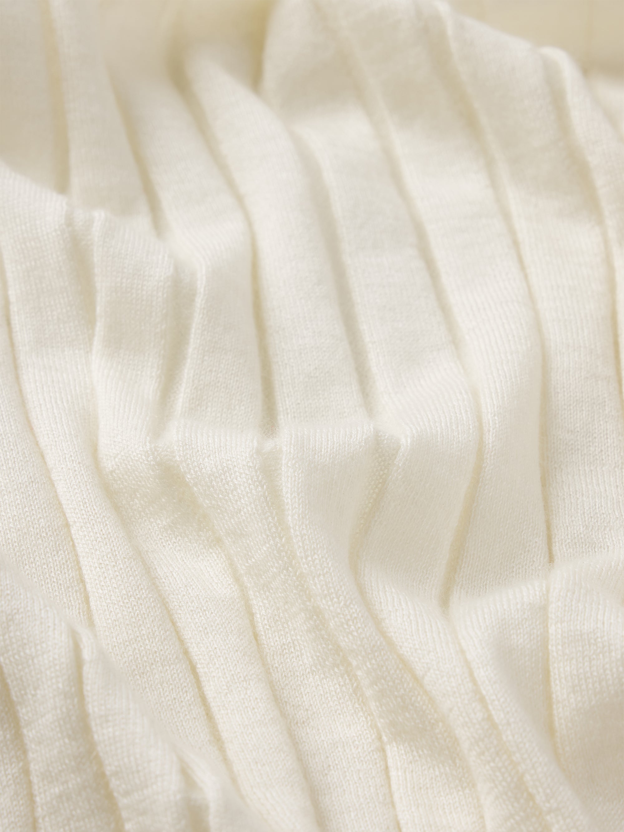 The Silk Cashmere Cardigan -- Cream