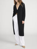 The Long Sleek Cardi -- Black