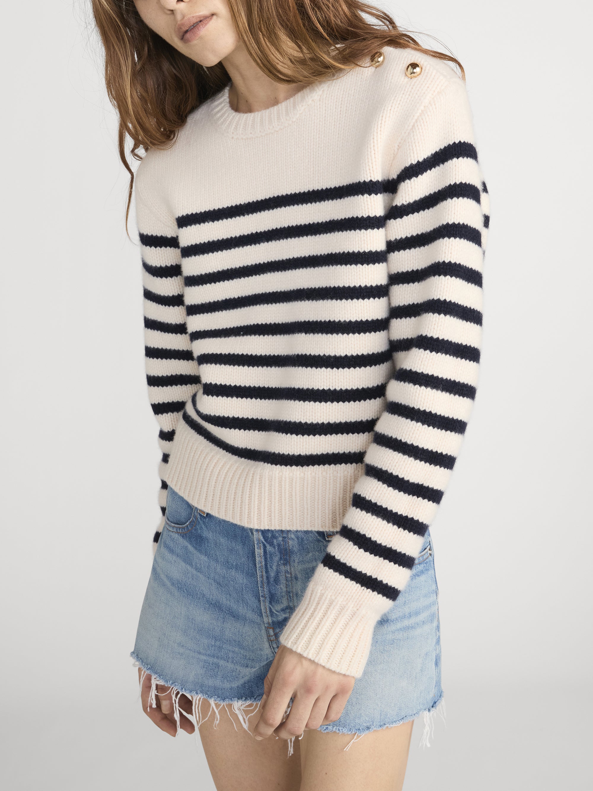 Sweater On Model Side 
