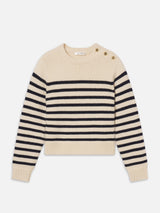 The Mariner Sweater -- Cream Multi