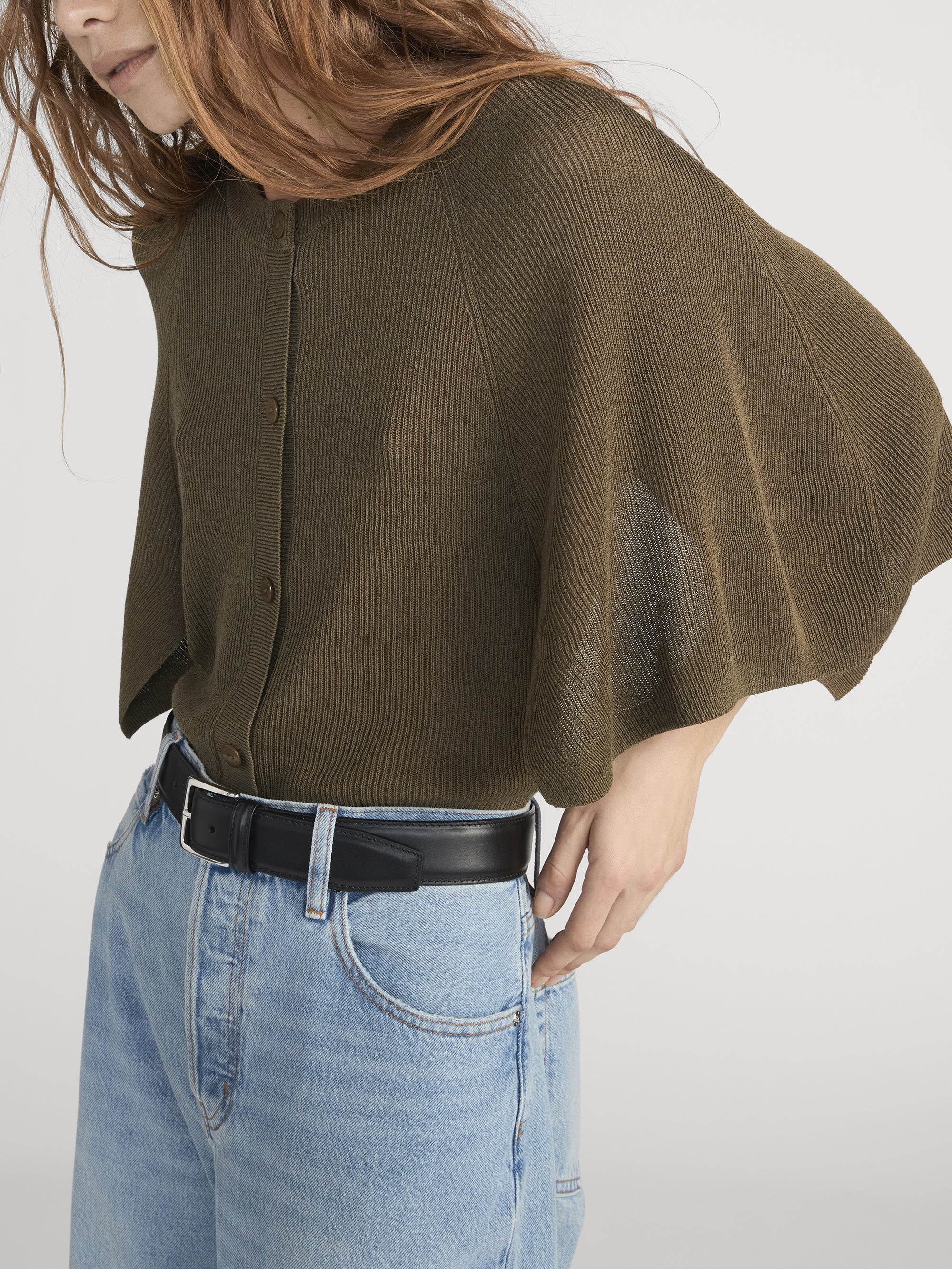 Sweater On Model Detail 