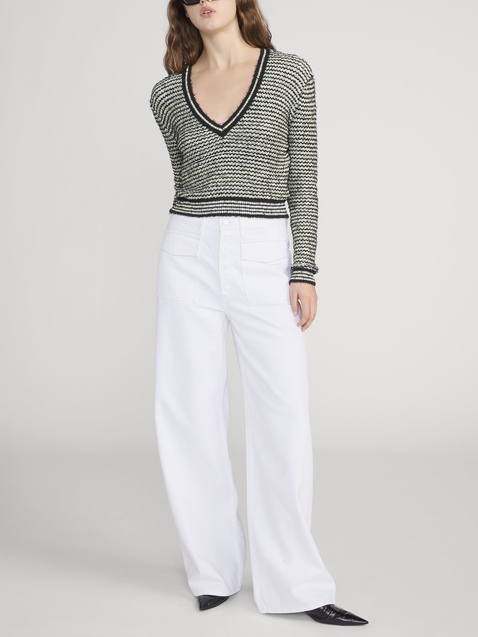 Sweater On Model 