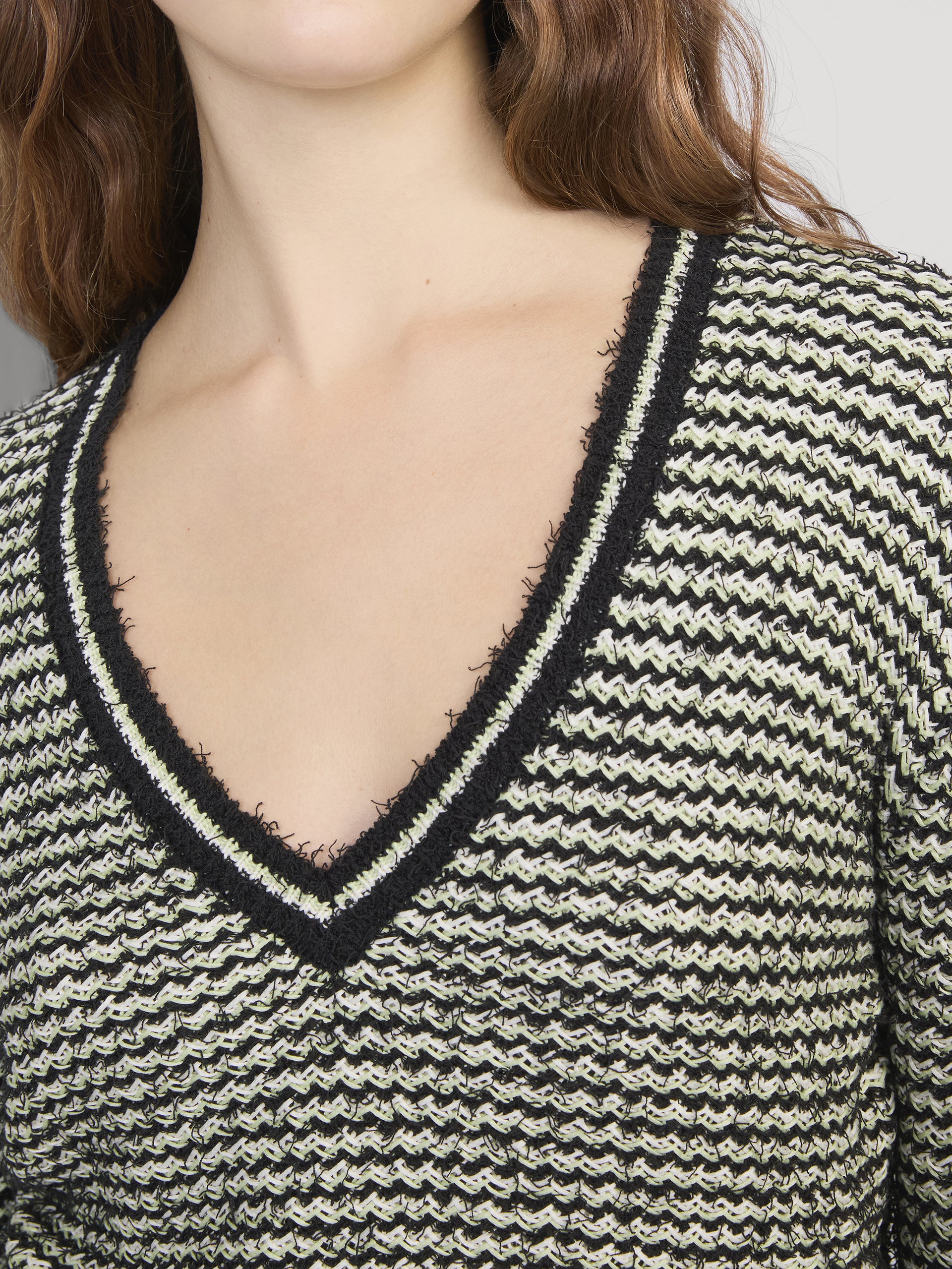 Sweater On Model Detail 