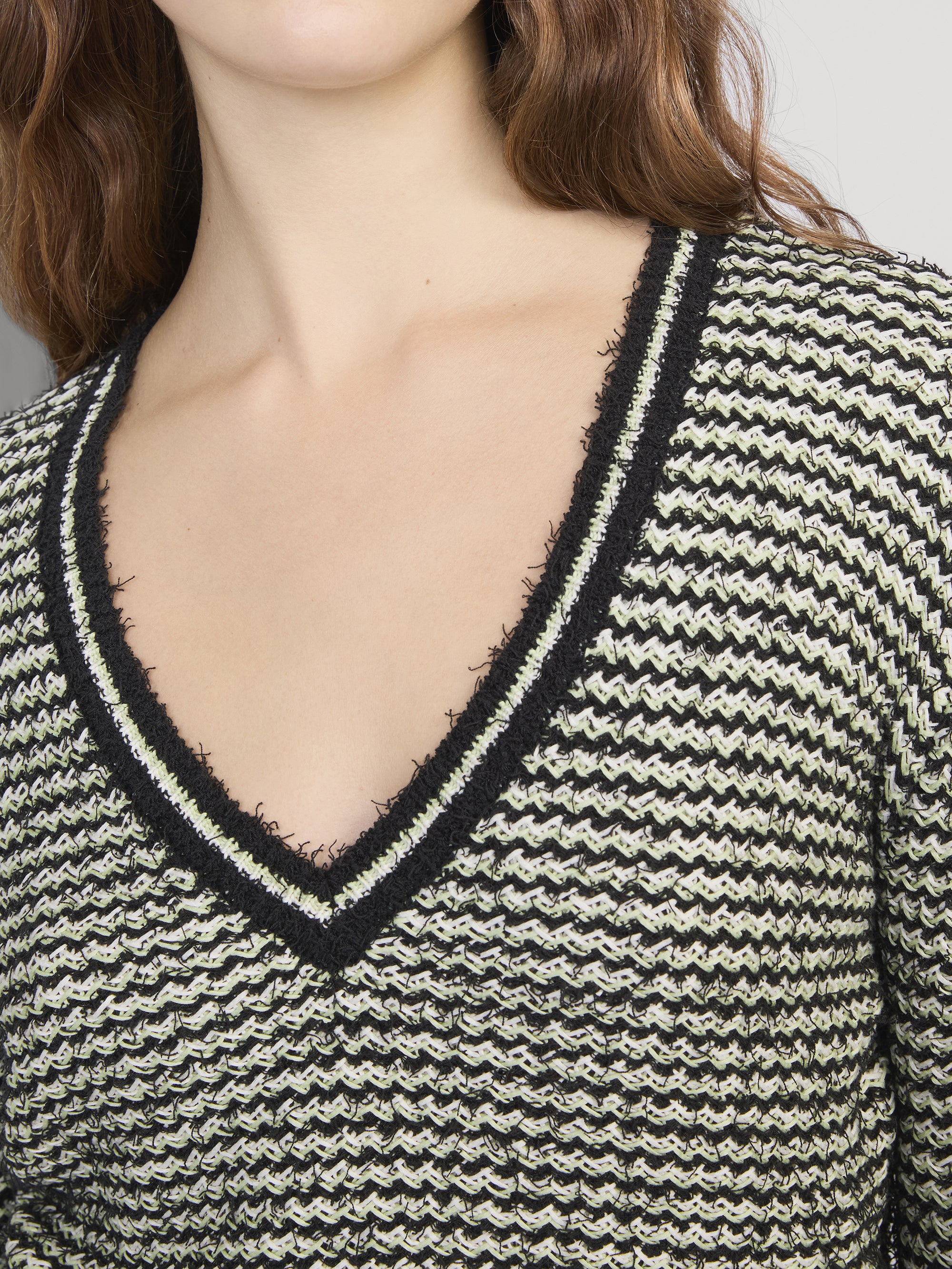 Sweater On Model Detail 