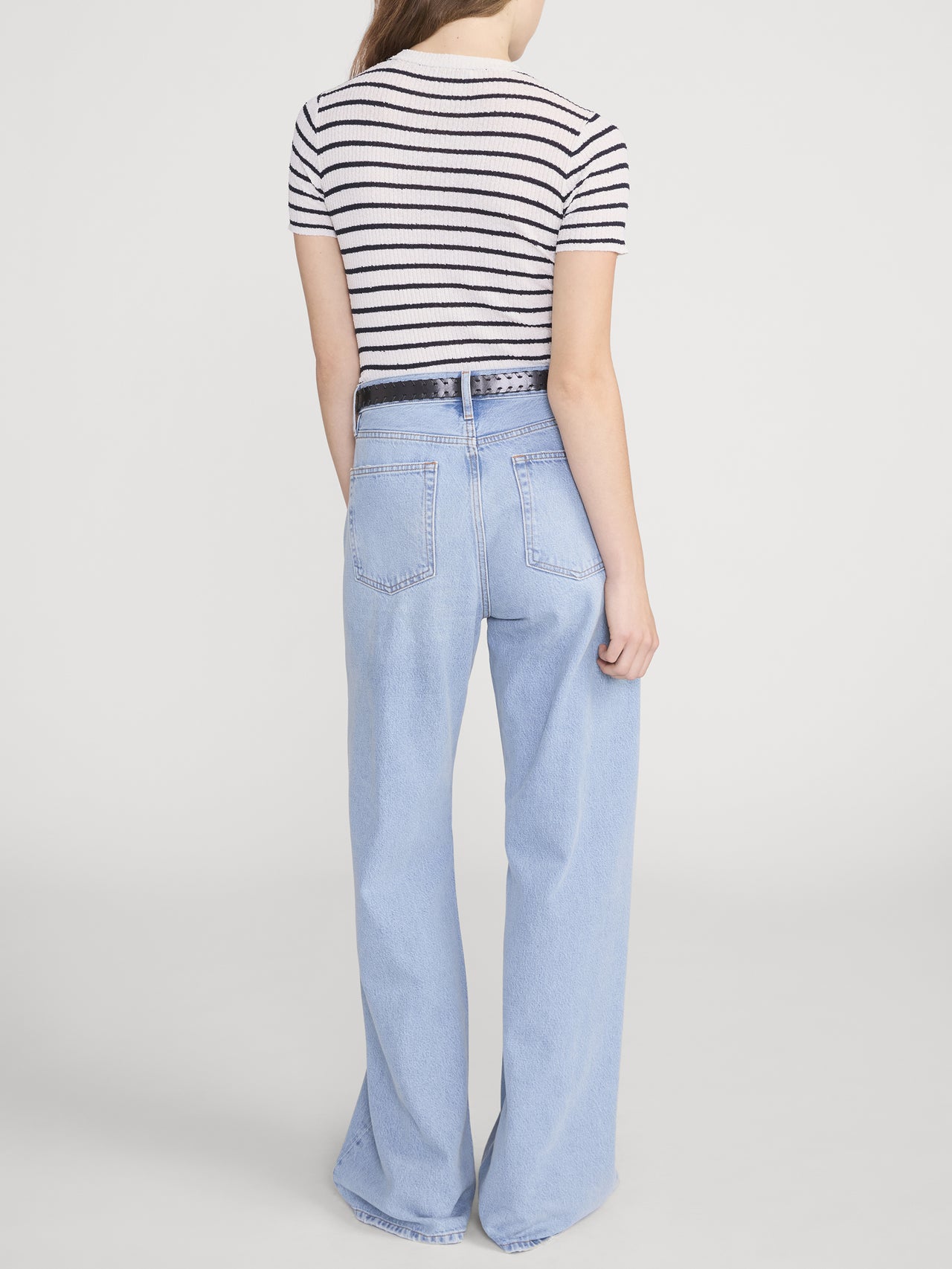 T-Shirt On Model Back 