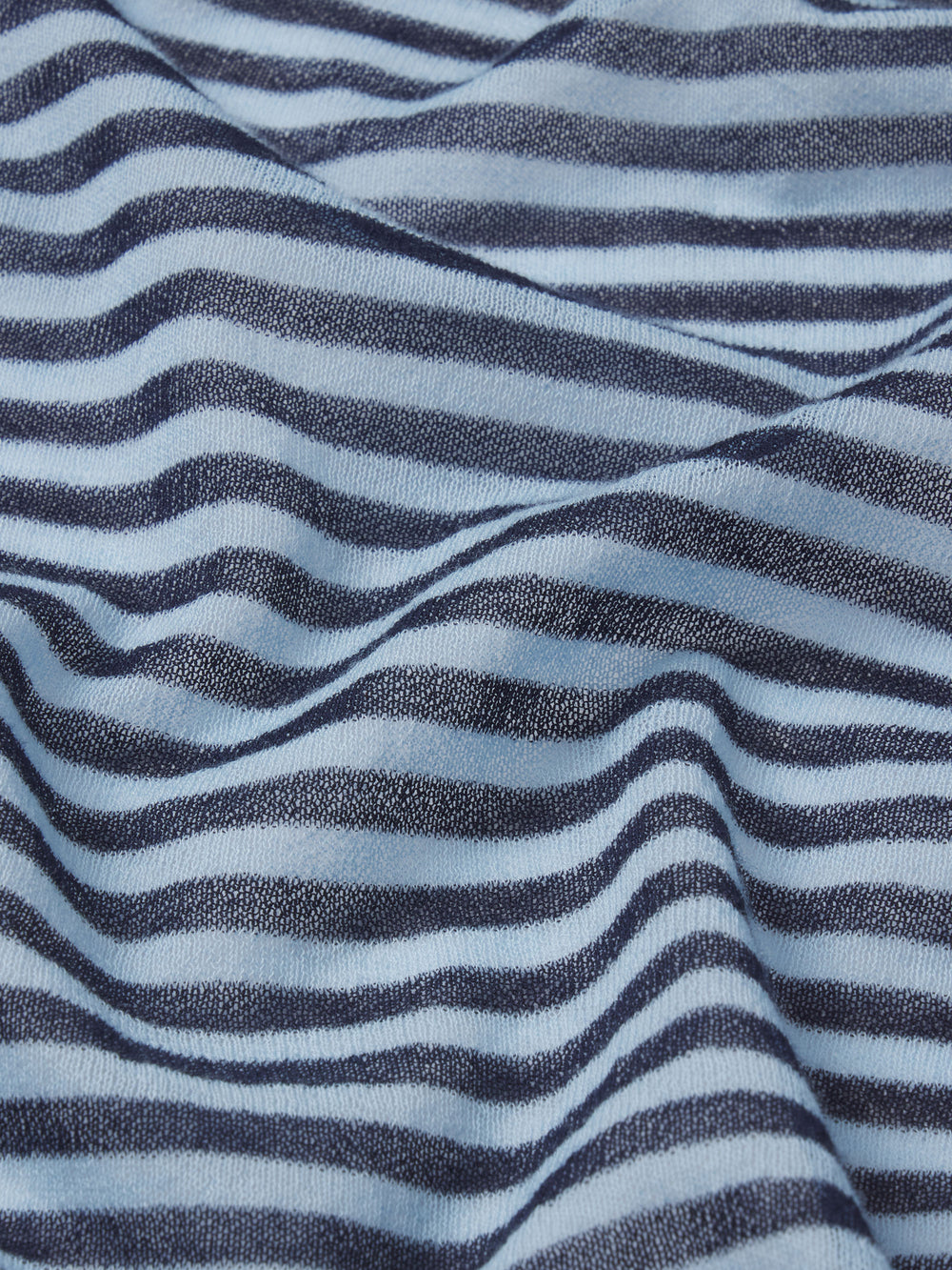 The Collared Cardi -- Powder Blue Multi