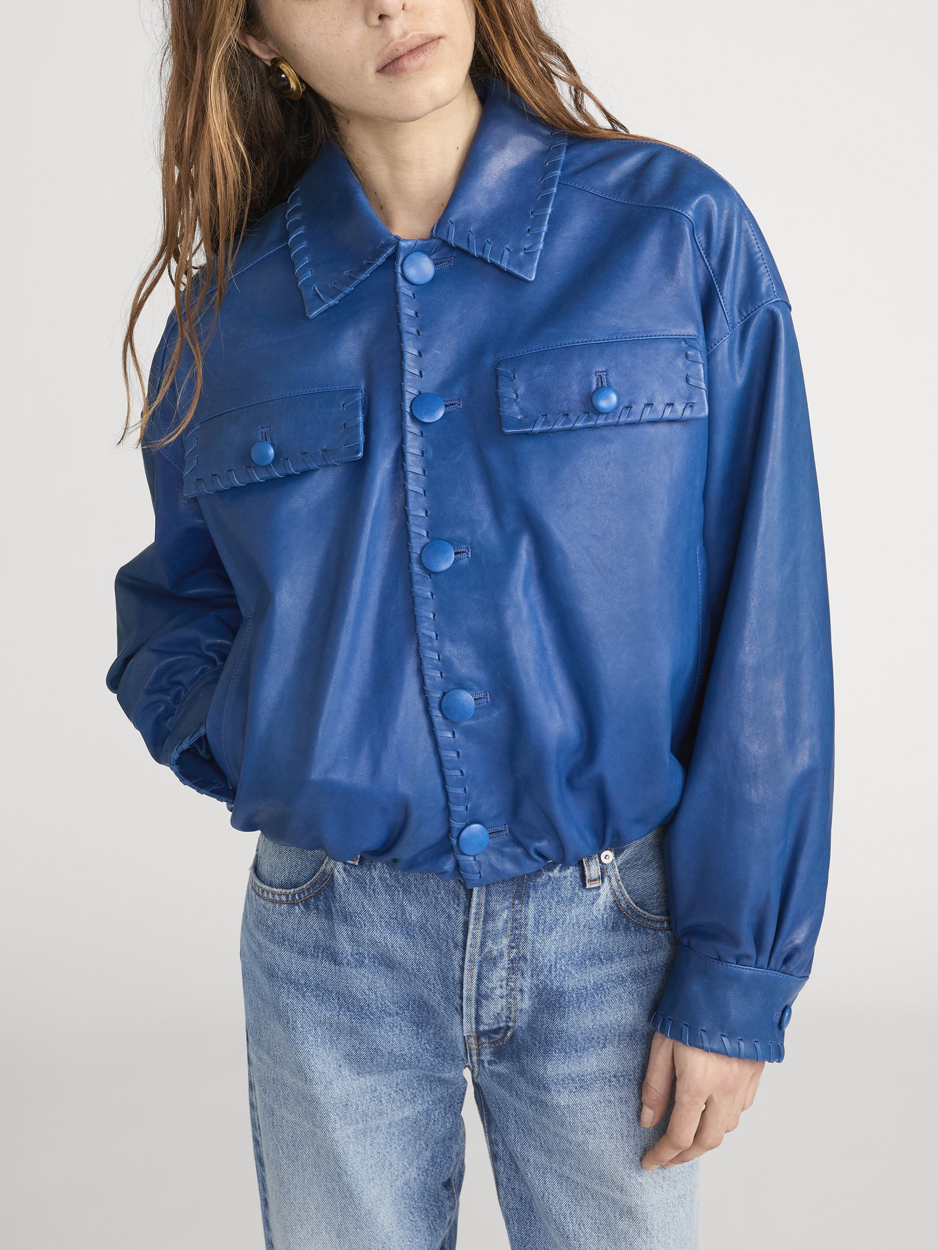 Jacket On Model Side 