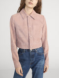 The Small Suede Jacket -- Mauve