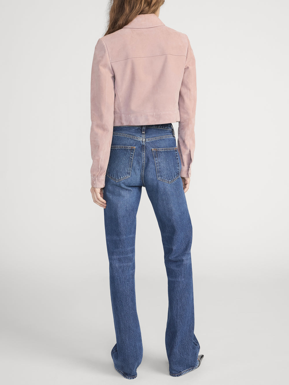 The Small Suede Jacket -- Mauve