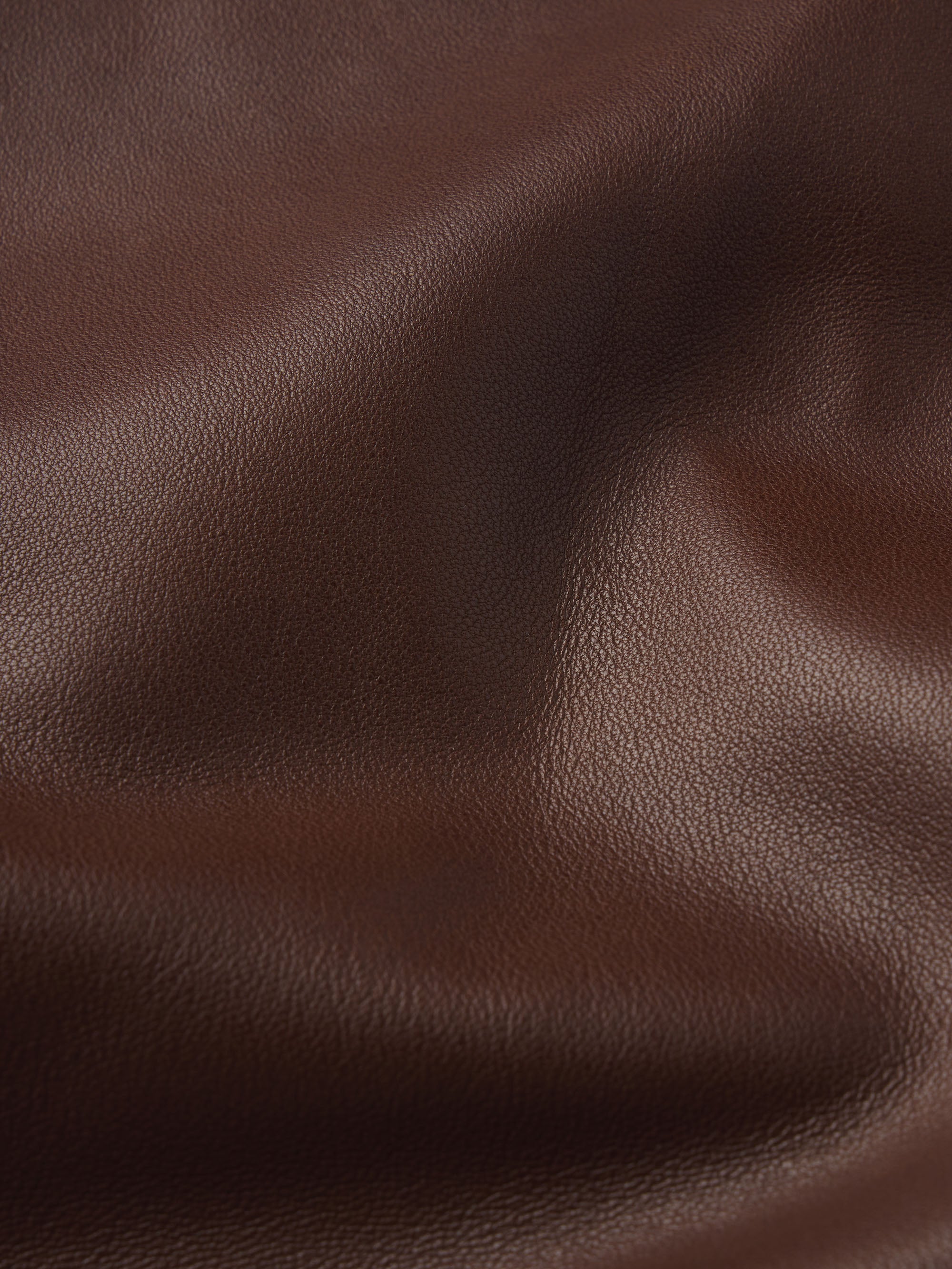 The Leather Bow -- Dark Brown