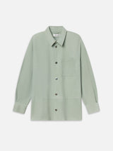 The Suede Studio Shirt -- Mint